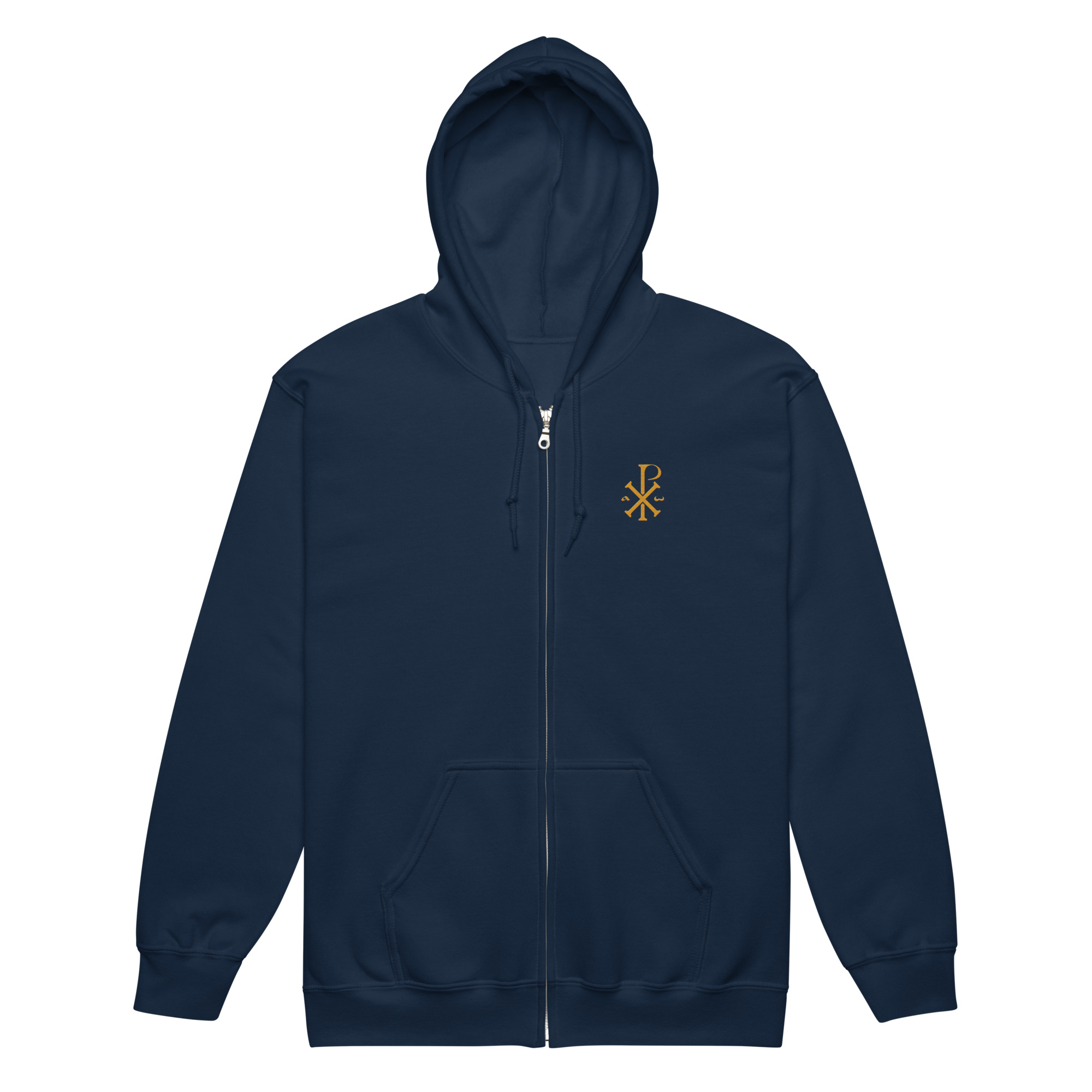 sweat zippé à capuche chrisme