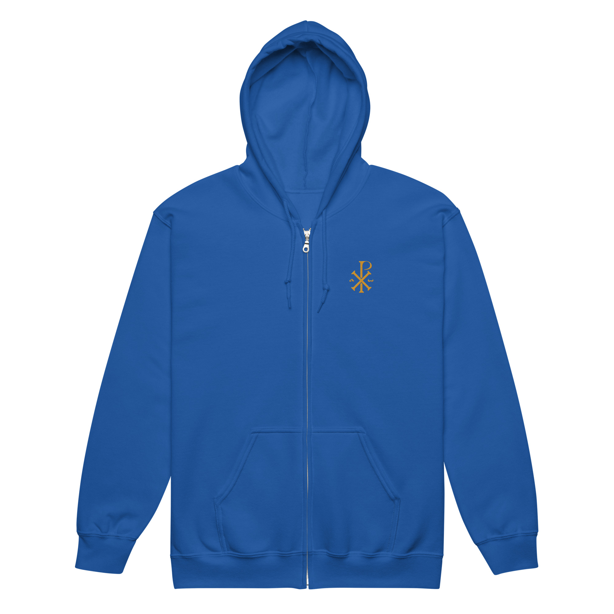 sweat zippé à capuche chrisme