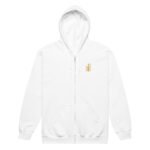 sweat zippé à capuche chrisme
