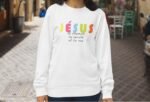 Sweat chrétien femme « Je suis le Chemin, la vérité... »| Pull bio – Image 2