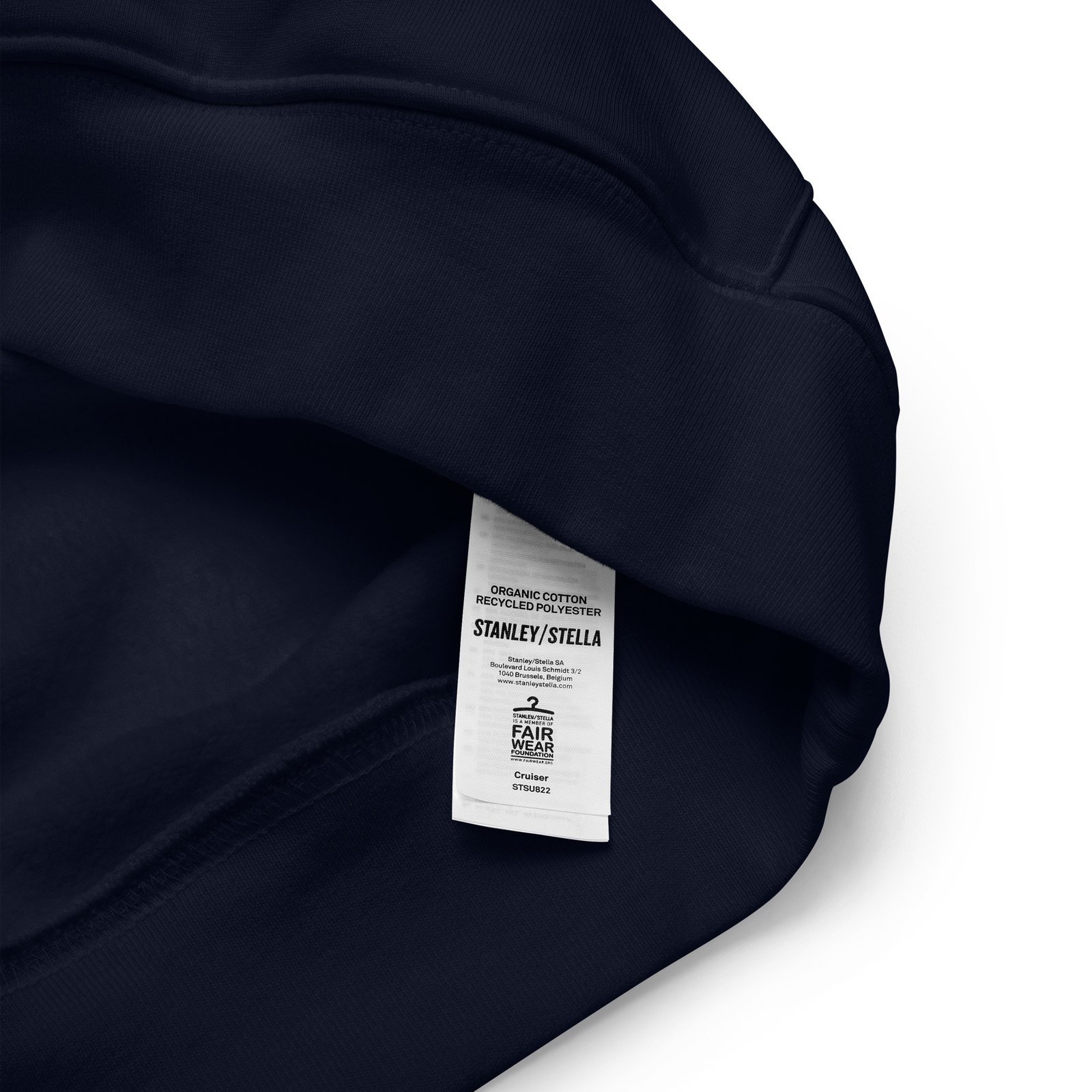 Sweatshirt chrétien à capuche «Jésus le chemin...» | Noir – Image 10