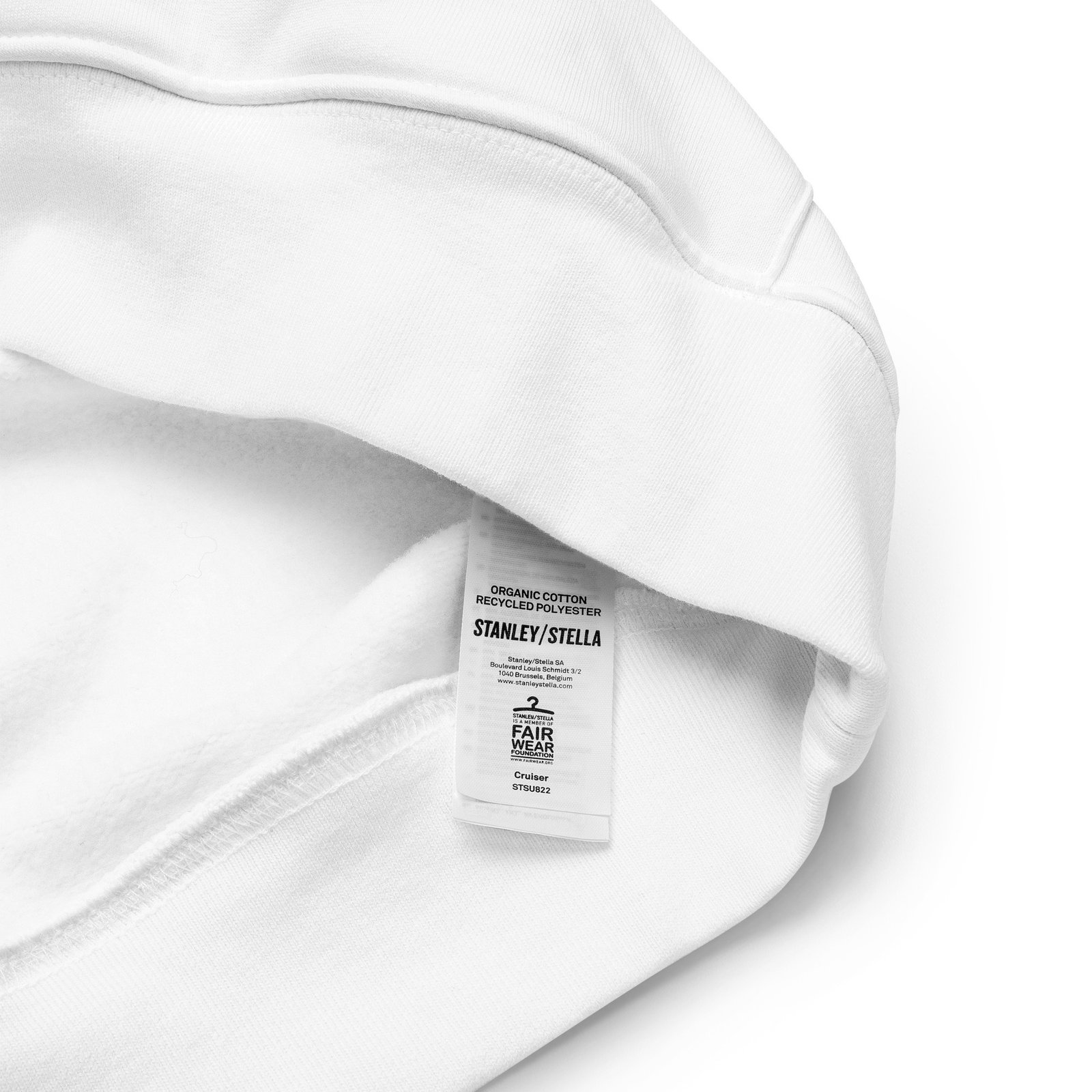 sweat à capuche femme «Jésus le chemin» | Pull blanc – Image 6
