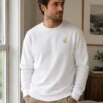 Sweat brodé homme - Le Chrisme | Pull chrétien