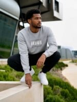 Sweat chrétien homme «Ma vie appartient à Jésus» | Pull bio – Image 15