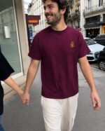 T-shirt chrétien homme brodé “Chrisme” | 100% coton – Image 7