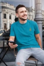 T-shirt chrétien homme brodé “Chrisme” | Diverses couleurs – Image 20