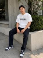 T-shirt chrétien homme “Demande à Dieu” | Coton