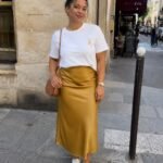 T-shirt chrétien femme brodé “Chrisme” | 100% Coton