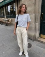 T-shirt chrétien femme brodé “Chrisme” | 100% Coton – Image 34