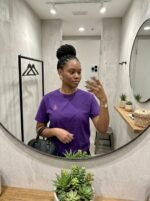 T-shirt chrétien femme brodé “Chrisme” | 100% Coton – Image 16