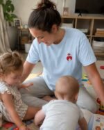 T-shirt brodé femme - Sacré-Cœur | Haut chrétien en coton – Image 31