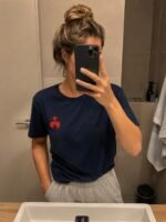 T-shirt brodé femme - Sacré-Cœur | Haut chrétien en coton – Image 17