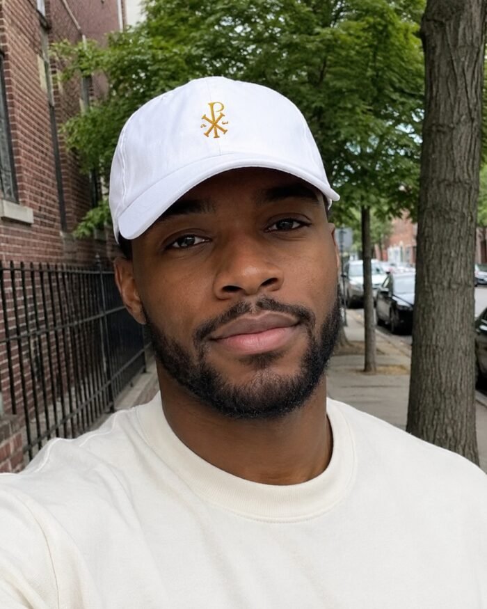 Casquette brodée pour chrétiens - en coton | Le chrisme – Image 6