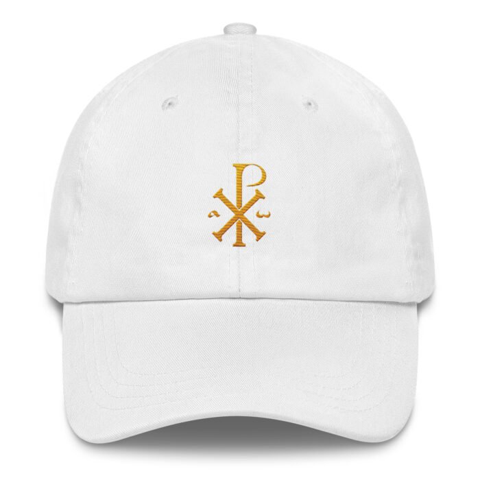 Casquette brodée pour chrétiens - en coton | Le chrisme – Image 4