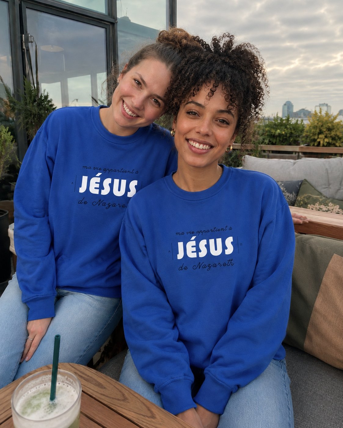 Sweat chrétien femme «Ma vie appartient à Jésus» | Pull – Image 11