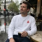 Sweat chrétien brodé "caritas” pour homme | Jean 14:27