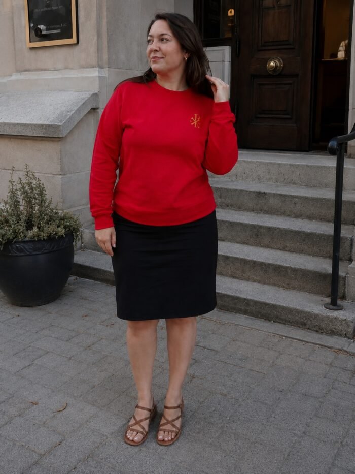 Sweat brodé femme - Le Chrisme | Pull chrétien – Image 13