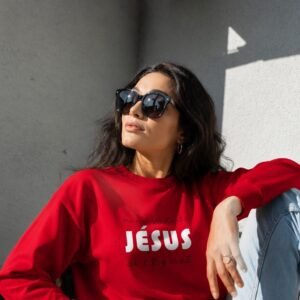 Sweat chrétien femme «Ma vie appartient à Jésus» | Pull