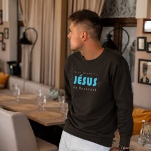 Sweat chrétien homme «Ma vie appartient à Jésus» | Pull Noir