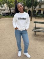 Sweat chrétien femme “Possible à Dieu” | blanc – Image 6