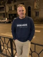 Sweat chrétien homme “Demande à Dieu” | Noir – Image 9