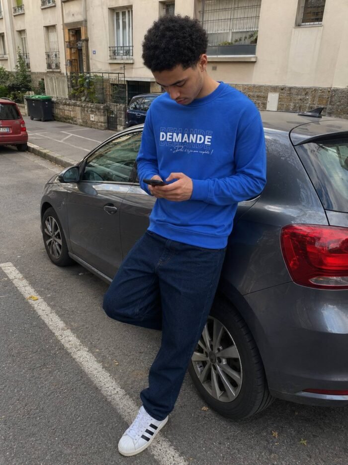 Sweat chrétien homme “Demande à Dieu” | Couleurs – Image 12