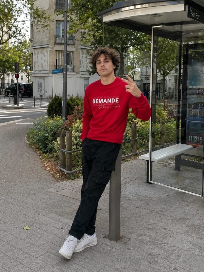 Sweat chrétien homme “Demande à Dieu” | Couleurs – Image 6