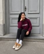 Sweat à capuche chrétien femme “Possible à Dieu” | Pull – Image 7