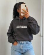 Sweat à capuche chrétien femme “Possible à Dieu” | Pull – Image 11