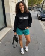 Sweat à capuche chrétien femme “Possible à Dieu” | Pull – Image 3