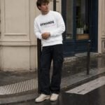 Sweat chrétien homme “Demande à Dieu” | blanc