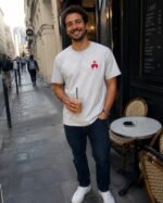 T-shirt brodé homme - Sacré-Cœur | Haut chrétien en coton – Image 21