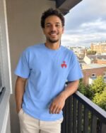 T-shirt brodé homme - Sacré-Cœur | Haut chrétien en coton – Image 17