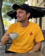 T-shirt brodé homme - Sacré-Cœur | Haut chrétien en coton – Image 19
