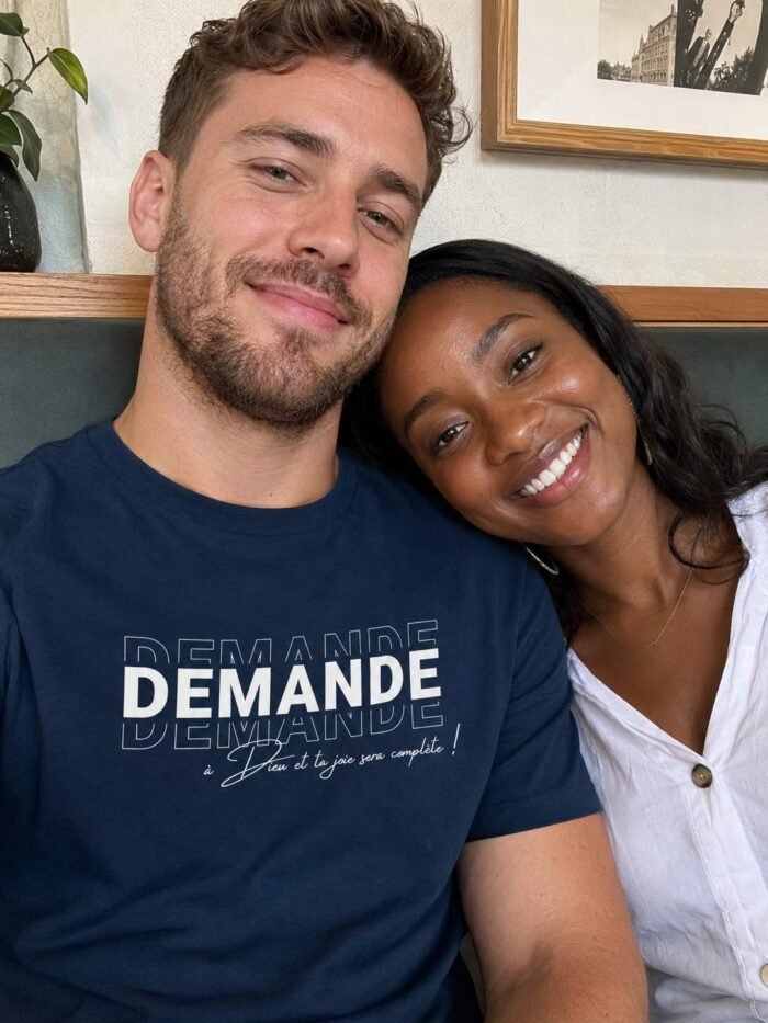 T-shirt chrétien homme “Demande”| Diverses couleurs – Image 12
