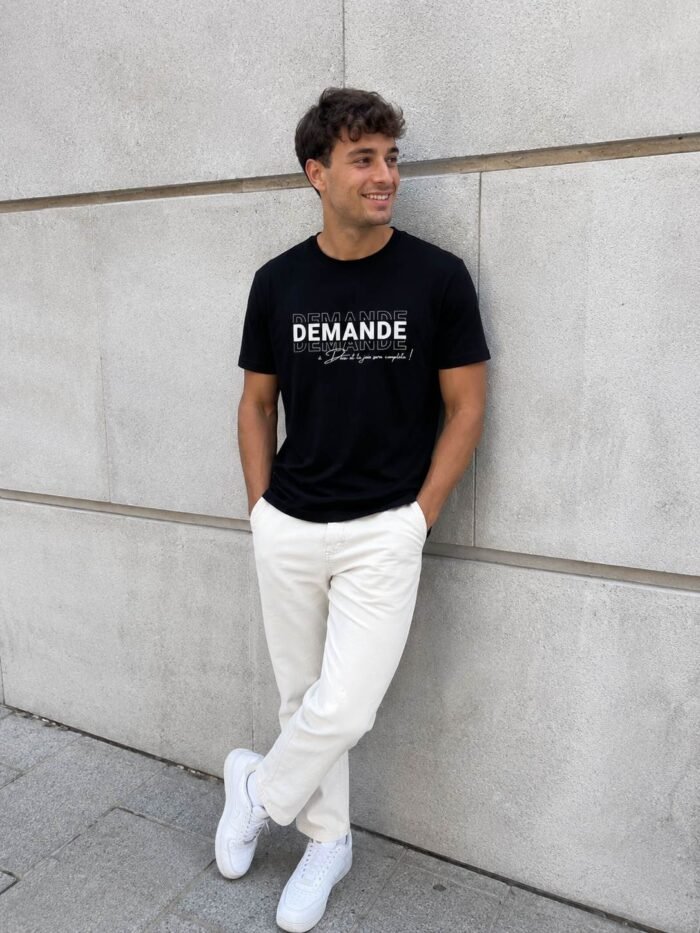 T-shirt chrétien homme “Demande”| Diverses couleurs – Image 3