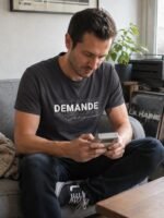 T-shirt chrétien homme “Demande”| Diverses couleurs – Image 15