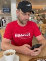 T-shirt chrétien homme “Demande”| Diverses couleurs – Image 7