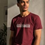 T-shirt chrétien homme “Possible à Dieu” | En couleurs