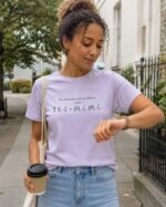 Aimer son prochain T-shirt coton femme | Haut chrétien – Image 10