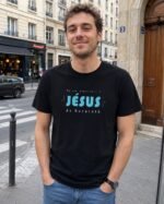 T-shirt coton homme | Ma vie appartient à Jésus – Image 3