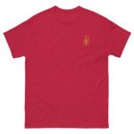 T-shirt chrétien homme brodé “Chrisme” | Diverses couleurs – Image 2