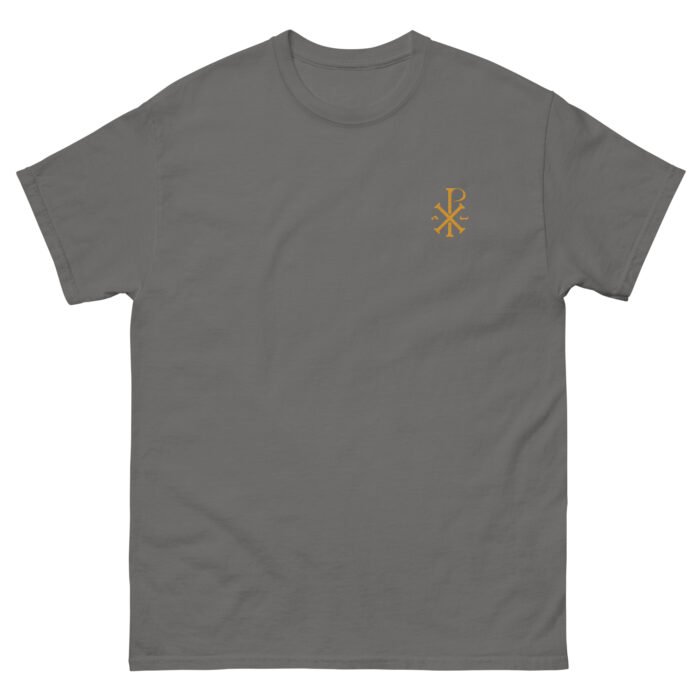 T-shirt chrétien femme brodé “Chrisme” | 100% Coton – Image 5