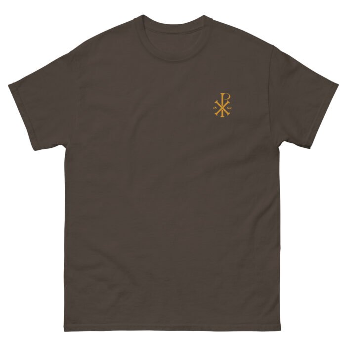 T-shirt chrétien homme brodé “Chrisme” | 100% coton – Image 21