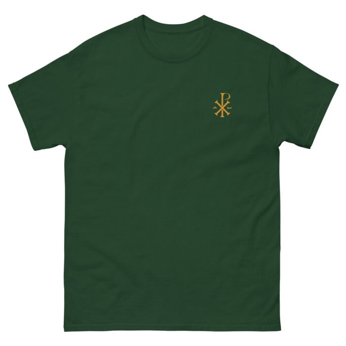 T-shirt chrétien homme brodé “Chrisme” | Diverses couleurs – Image 5