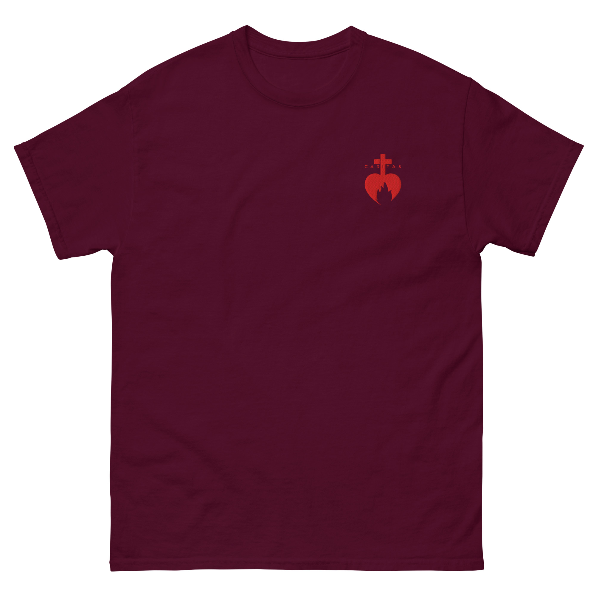 t-shirt-brode-femme-sacre-coeur-Bordeau-lifestyle