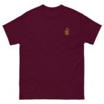 T-shirt chrétien homme brodé “Chrisme” | 100% coton – Image 6