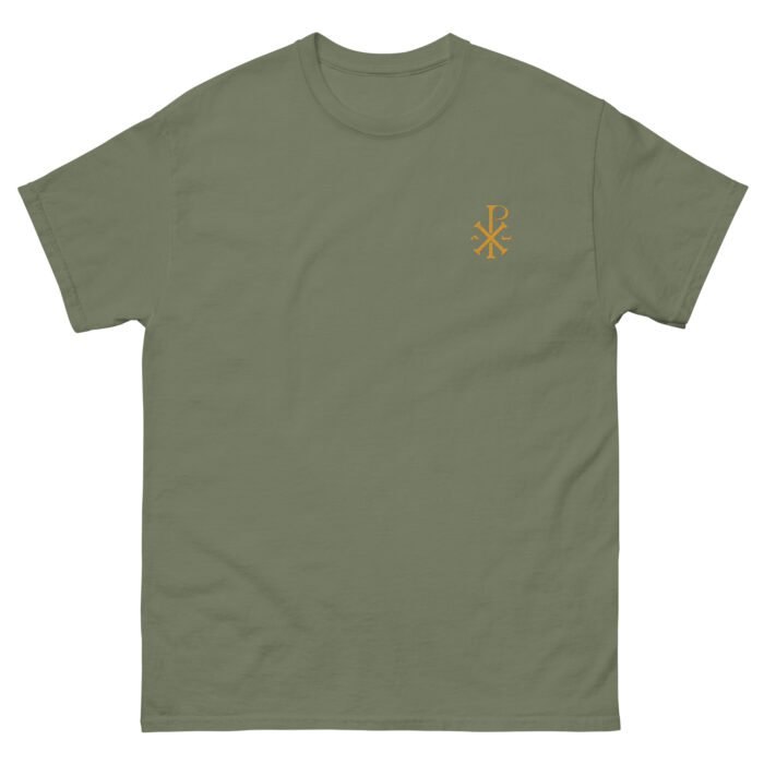 T-shirt chrétien homme brodé “Chrisme” | Diverses couleurs – Image 15