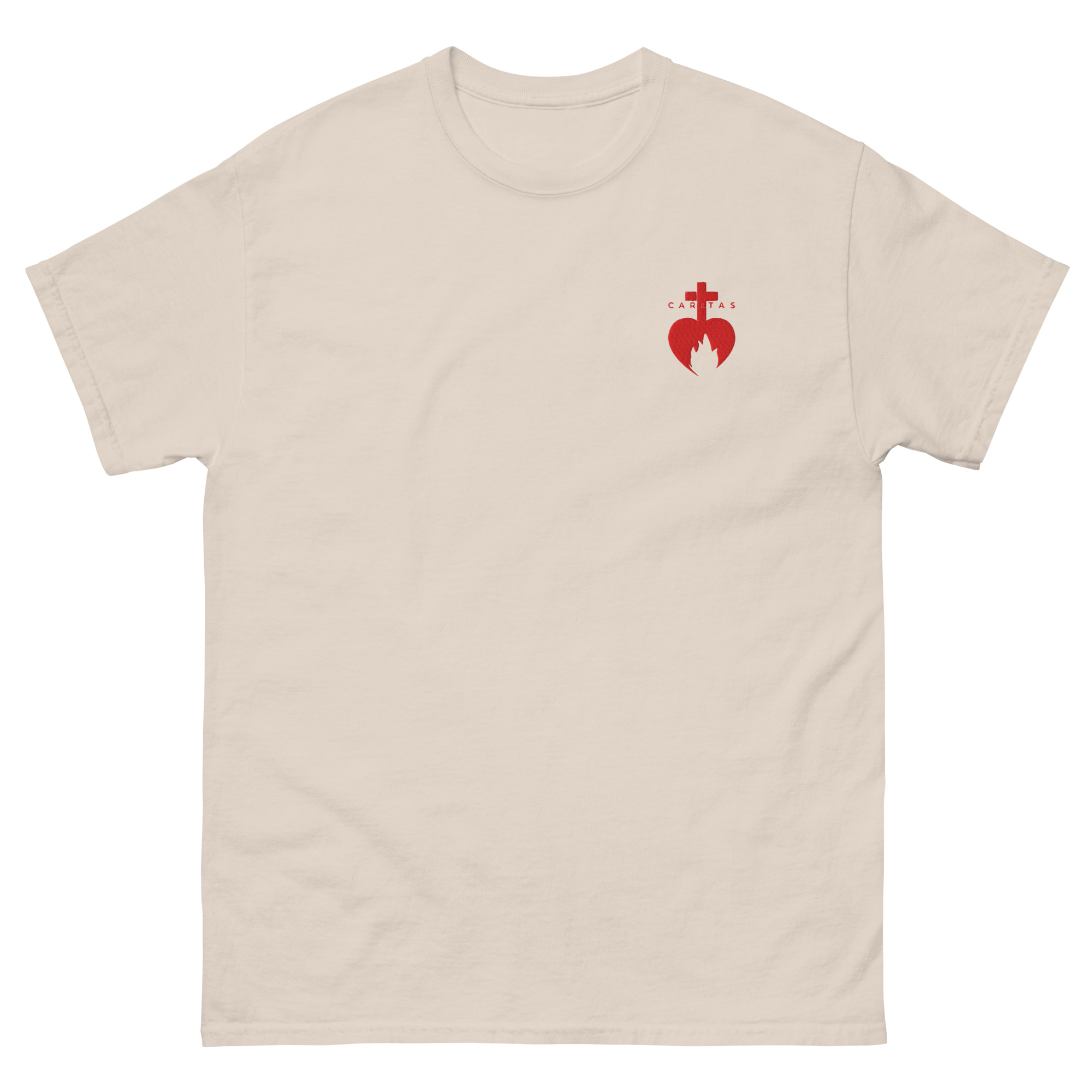 t-shirt-brode-homme-sacre-coeur-beige-clair