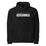 Sweat à capuche chrétien “Possible à Dieu” | Pull pour homme – Image 2